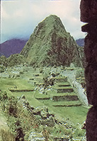 he "lost city" of Machu Picchu.